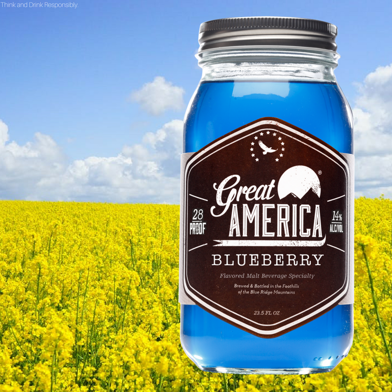 Why so blue? We've got something sure to make you smile. 😊 Find Greatness here >> ow.ly/NZ6W30g19XC #GreatAmerica #drinks #alcohol