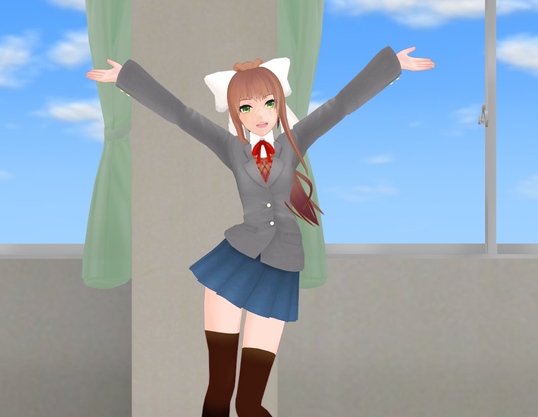 Monika doki doki jumpscare Monika doki doki jumpscare