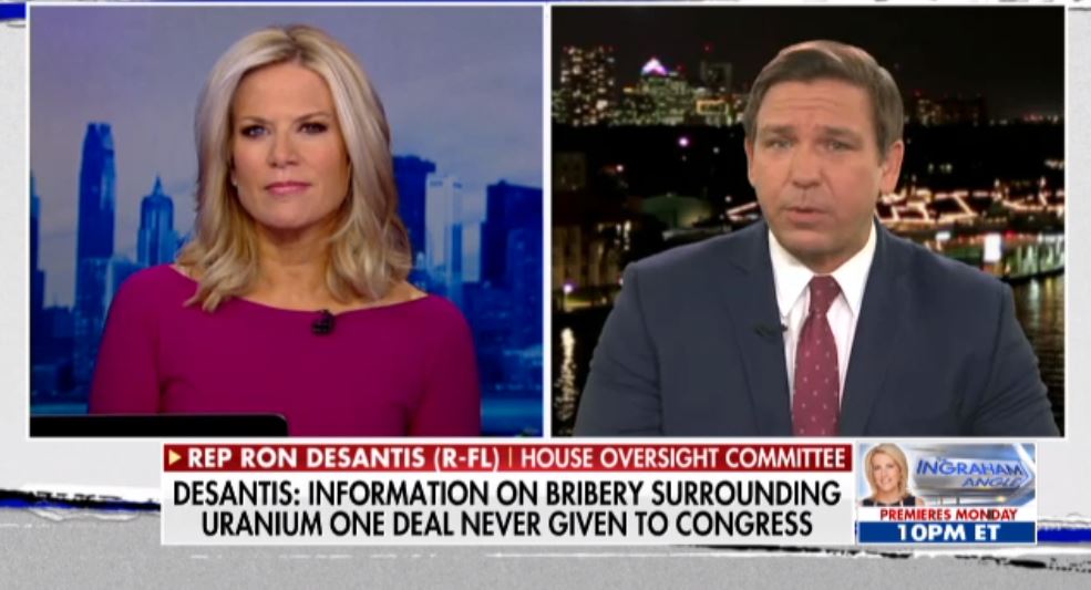 FoxNews's tweet image. .@RepDeSantis on Uranium One investigation: &quot;I think we need [a special counsel] because...you need a fresh set of eyes to look at this.&quot;