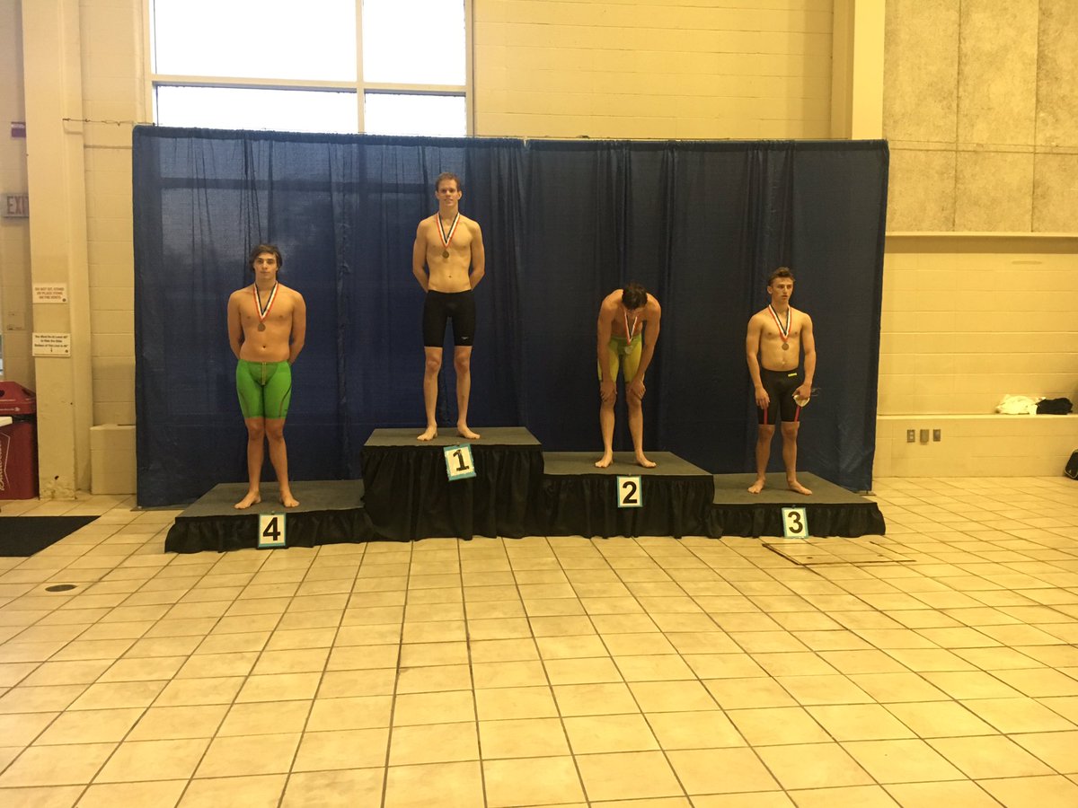Tommy Neveau takes FOURTH in the 100 Free