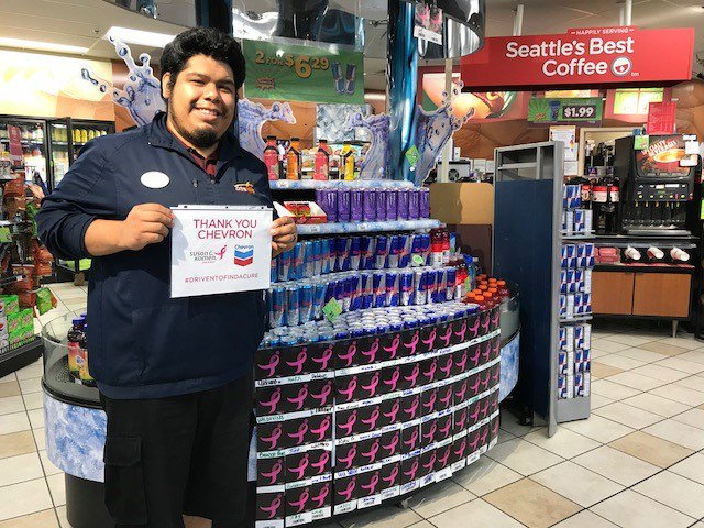 KomenSanDiego's tweet photo. Thank you @Chevron employees and customers for all you do to help breast cancer patients and their families! #driventofindacure https://t.co/cbzyWKWMno