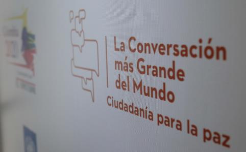 90. Gracias a  <a href="/Colombia2020/">rick saenz</a>,  <a href="/Union_Europea/">Unión Europea</a> y <a href="/RadiosParaLaPaz/">Radios Comunitarias</a> grandes aliados en este camino #100RazonesParaConversar