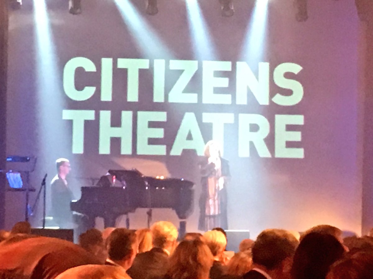 colinmccredie's tweet photo. Brilliant night @citizenstheatre gala! With @rickyaross Blythe Duff &amp; Celia Imrie! #citzgala https://t.co/dcAXQCnFLo