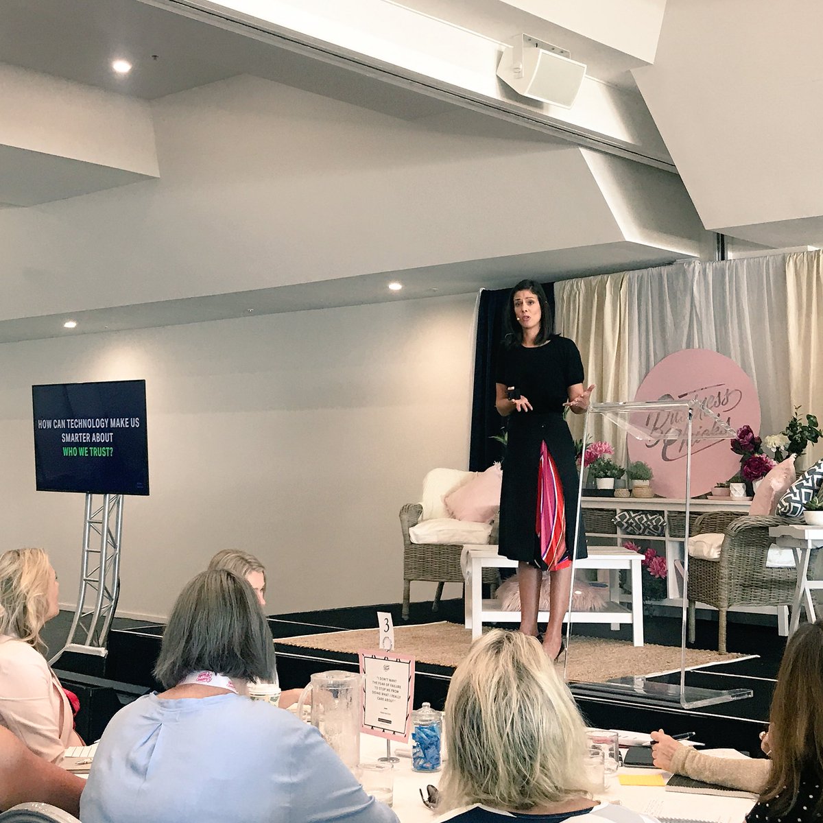 The amazing @rachelbotsman kicking off #moversandbreakers for another year talking about TRUST.