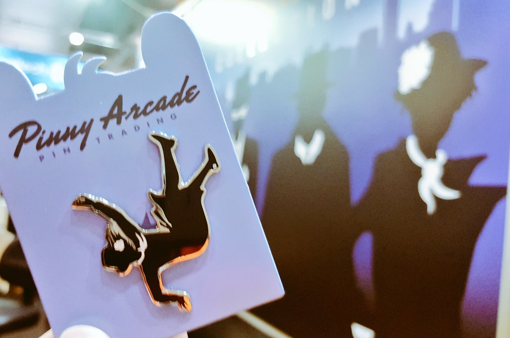 ICTAngel's tweet photo. @LoveShackers Check out #Framed2 in the #PAXRising Section
Their @pinny_arcade pins look amazing! #PAXAus #MIGW17 https://t.co/sQUdloS30u