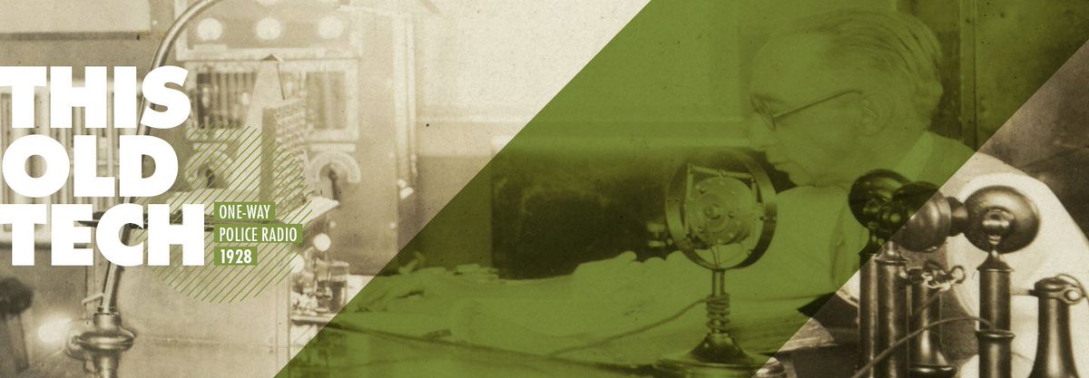 StateTech's tweet photo. #ThisOldTech: How the #police #radio changed the game for #publicsafety https://t.co/Ouo5IzRuqO https://t.co/Y15l5SHhxQ
