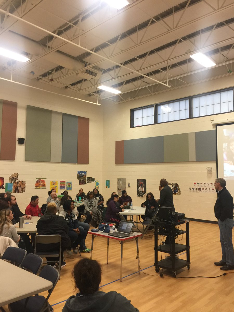 Encouraging words at Escalante-Biggs today as faculty recognized many fellow #teamDPS members for living our shared core values.