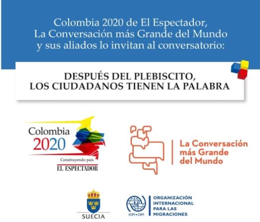 99. Con todo y #Plebitusa seguimos conversando. Gracias Medellín #100RazonesParaConversar