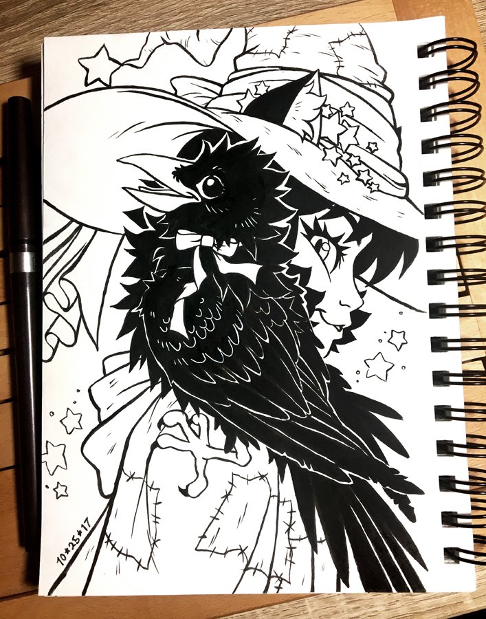 Day 25, (Companion)Ship #inktober #inktober2017 