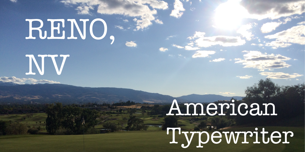 journalism_tj's tweet photo. Reno, as #American as it gets. What would you choose for your own personal #typeface? #rsj108 @DisruptiveDESGN https://t.co/EFQYHlQ2w8