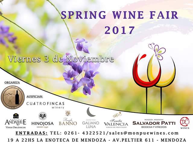 apeaconsultora's tweet photo. Se viene #SpringWineFair 🍷03/11 de 19 a 22 hs. en @LaEnoteca1902 #Mendoza $ 180 p/p incluye degustación sin límite https://t.co/EvspZuZy92 https://t.co/rD8029Ad0N