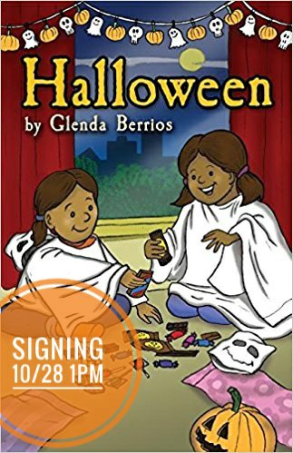 BNAnchorage's tweet photo. Come meet #alaskanauthor Glenda Berrios on 10/28 @ 1pm and get a signed copy of her fun book, HALLOWEEN! #authorsigning #bnbookpassion https://t.co/mLwebh3QNO