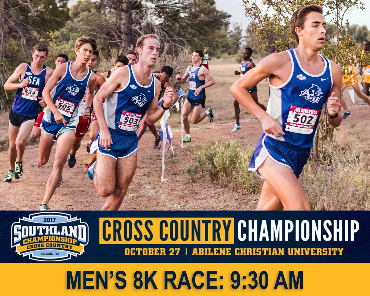 ACU_TFXC's tweet photo. Tomorrow is almost here! Your #ACUXC Wildcats are battling for another SLC Title starting @ 8:30am. Be loud &amp; stay warm! #GoWildcats #SLCXC https://t.co/GkVQTWINsN
