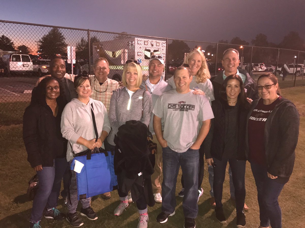 LdyDragonSoccer's tweet photo. Shout out to our fans who missed work to come cheer us on! #BestFansEver #SomeNotPictured😂 #MoreOnSaturday https://t.co/rRnNJqkth5