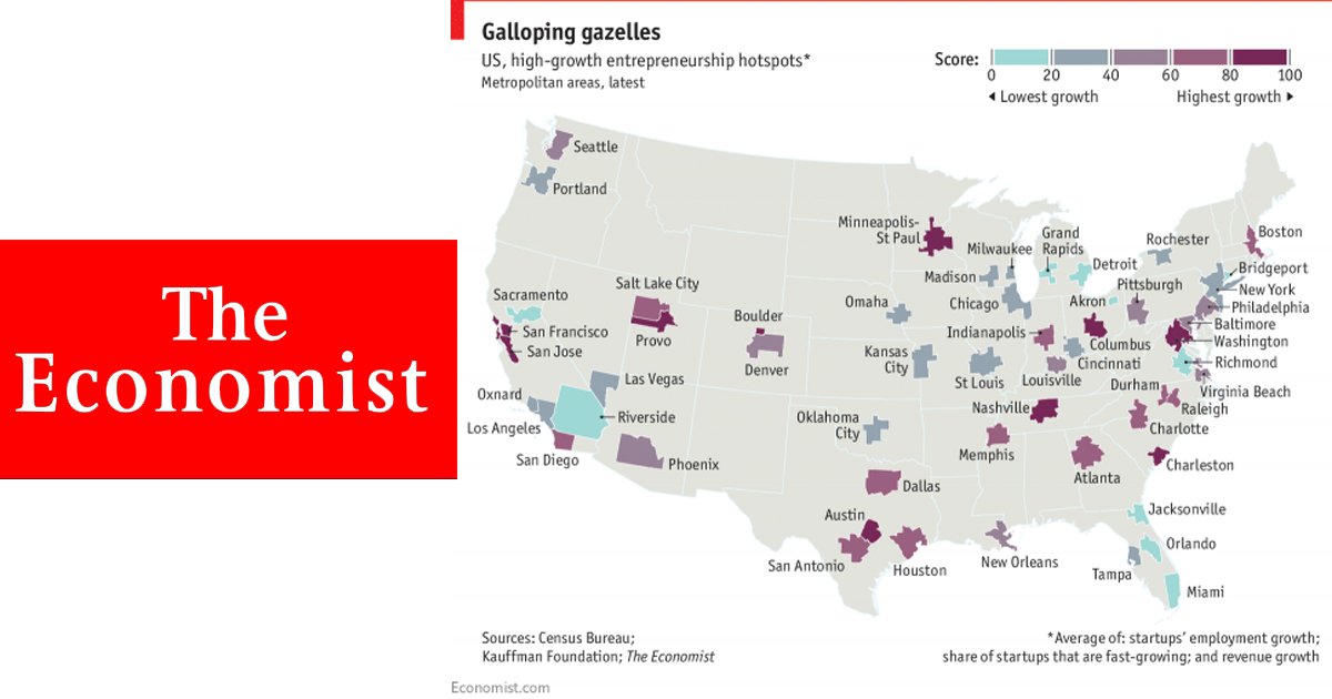 gritcoin's tweet photo. .@TheEconomist names Charleston one of U.S.'s “high-growth entrepreneur hotspots” for its fast-growing startups  - https://t.co/FoAfOa4T4k https://t.co/dPSPnS6RZq