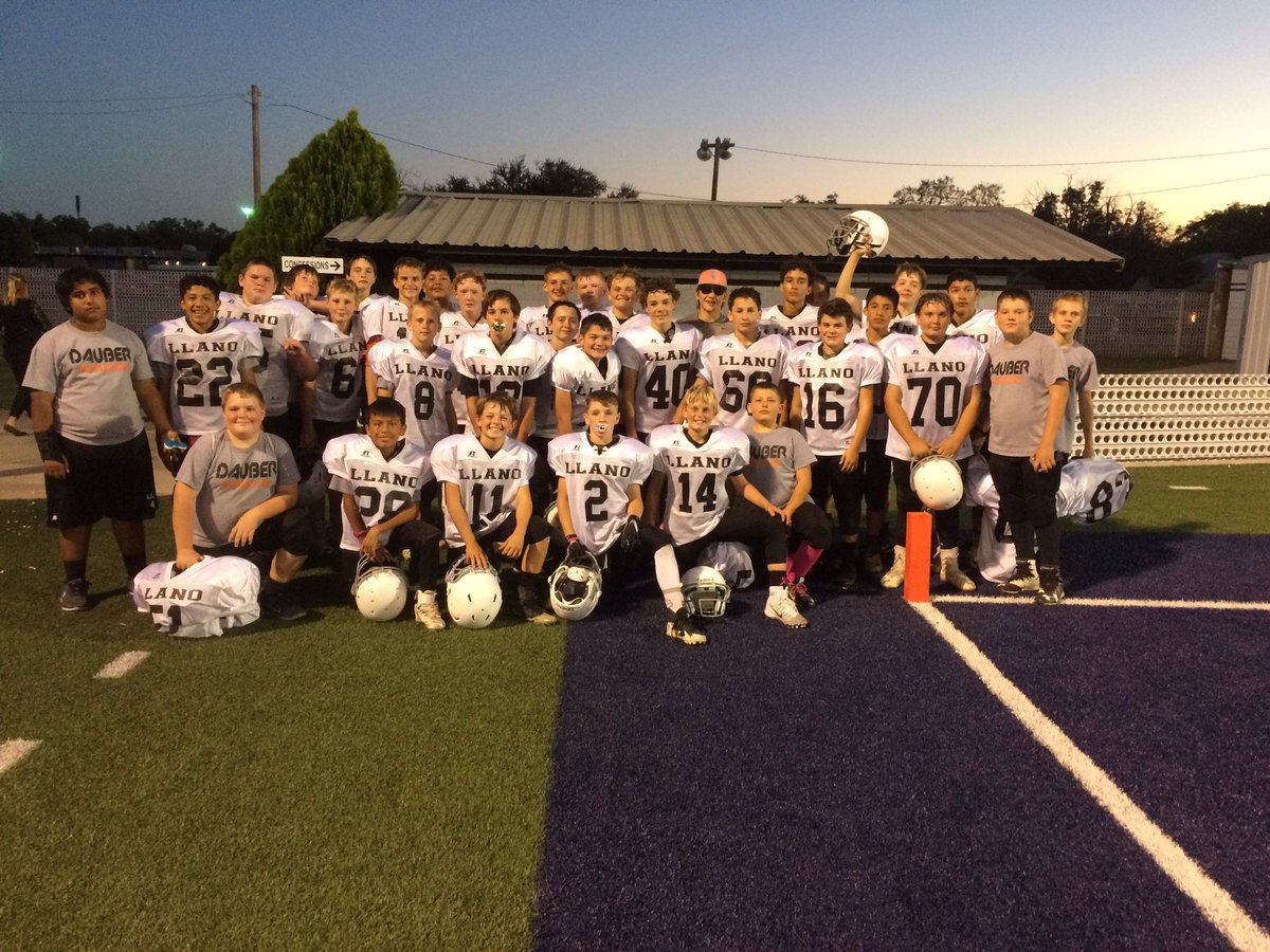 Llano 7thA 34-0 over Hondo and still undefeated! #7-0