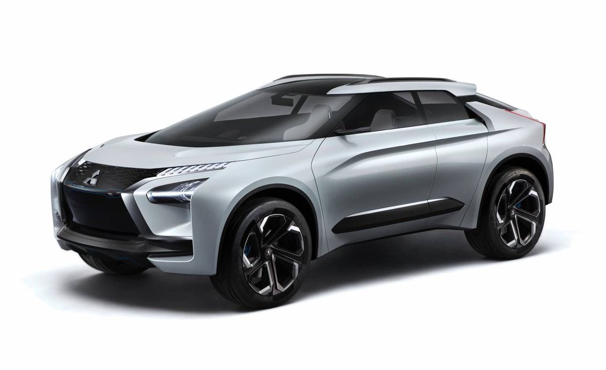 Mitsubishi e-Evolution Concept Adds High Performance To SUV Range - bit.ly/2y8r0aF | #Mitsubishi #TokyoMotorShow #suv #concept