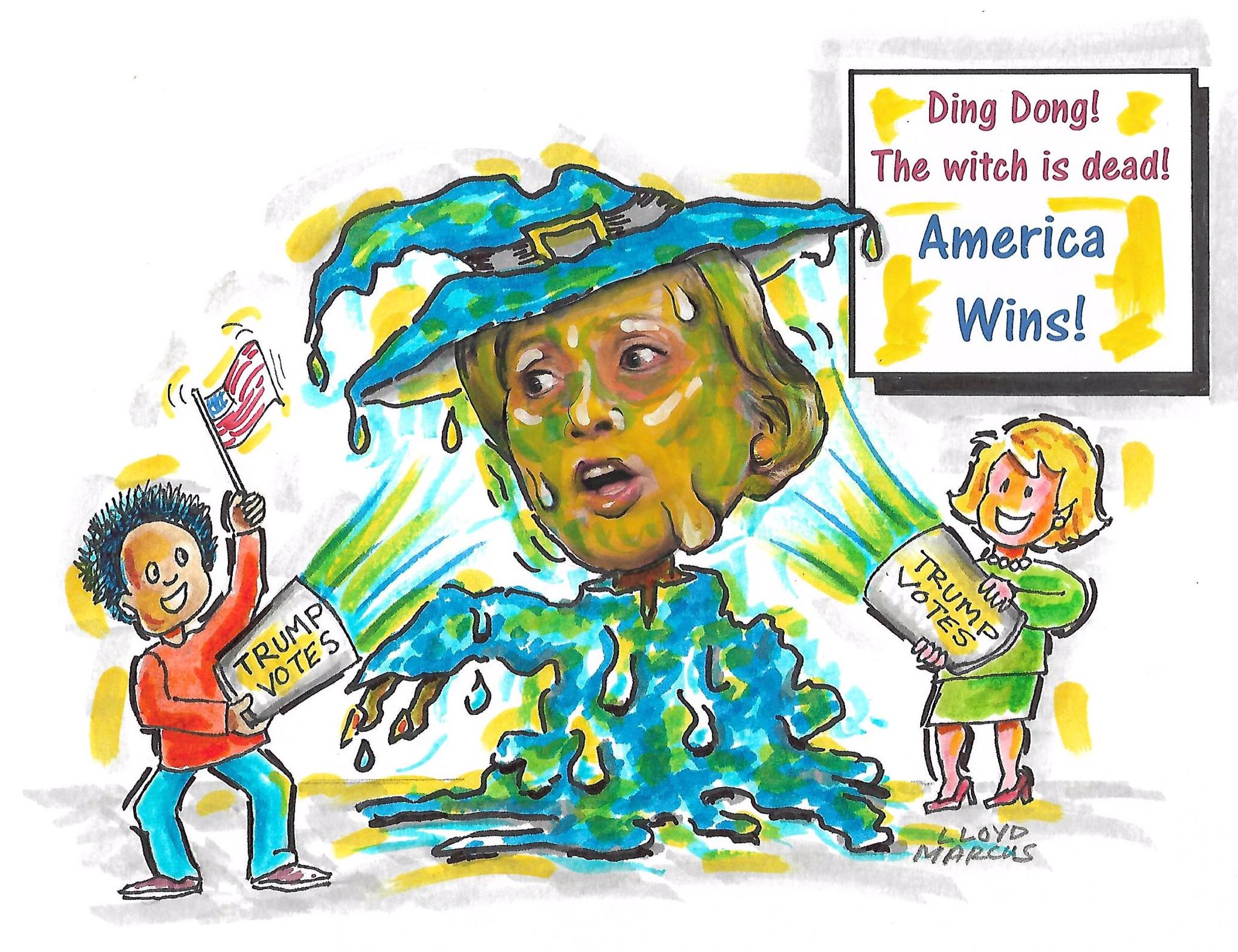 Women For Trump Ilovehalloweenbecause Ding Dong The Witch Is Dead Winning Lloydmarcus