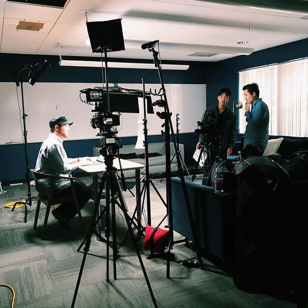 845a's tweet photo. #BTS of our tutorial videos with @CoreOS Josh Wood. https://t.co/koid7KGrdI https://t.co/0S9YtDoyhi