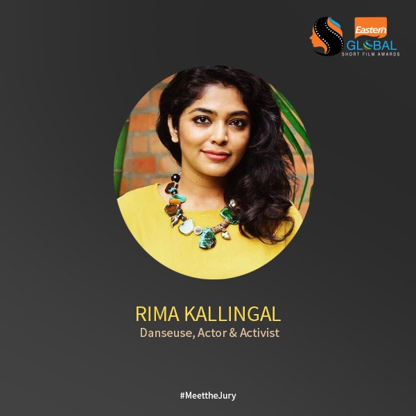 chemmeensfa's tweet photo. #MeettheJury #EasternGlobalShortFilmAwards2017 
#RimaKallingal- An accomplished #dancer, #actor and #activist
https://t.co/URc0e05q5F https://t.co/WKo59Tf3K8