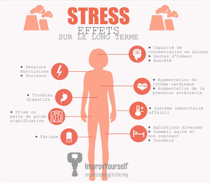 #Manager : Les effets du #Stress sur le long terme 👇