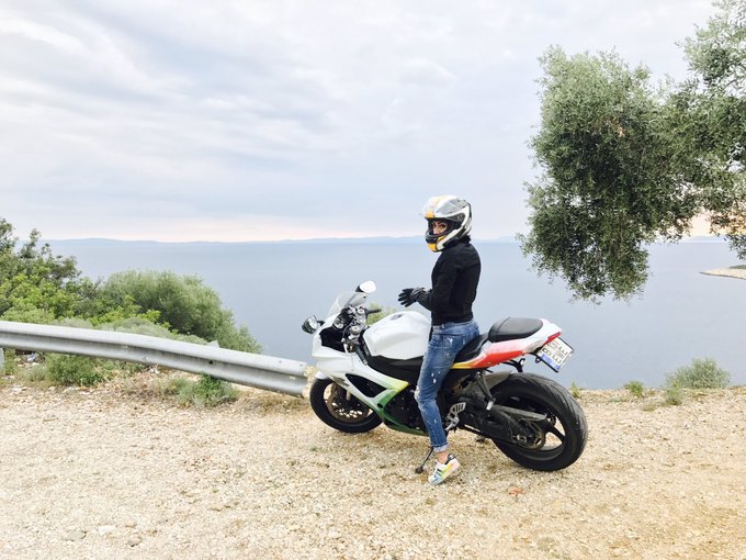Some pics with my bike ❤️ How many likes "she" gets? https://t.co/33S9YLVVOb<a href="/tag/wet"class="tags"><span>#wet</span></a><a href="/tag/mvsales"class="tags"><span>#mvsales</span></a>