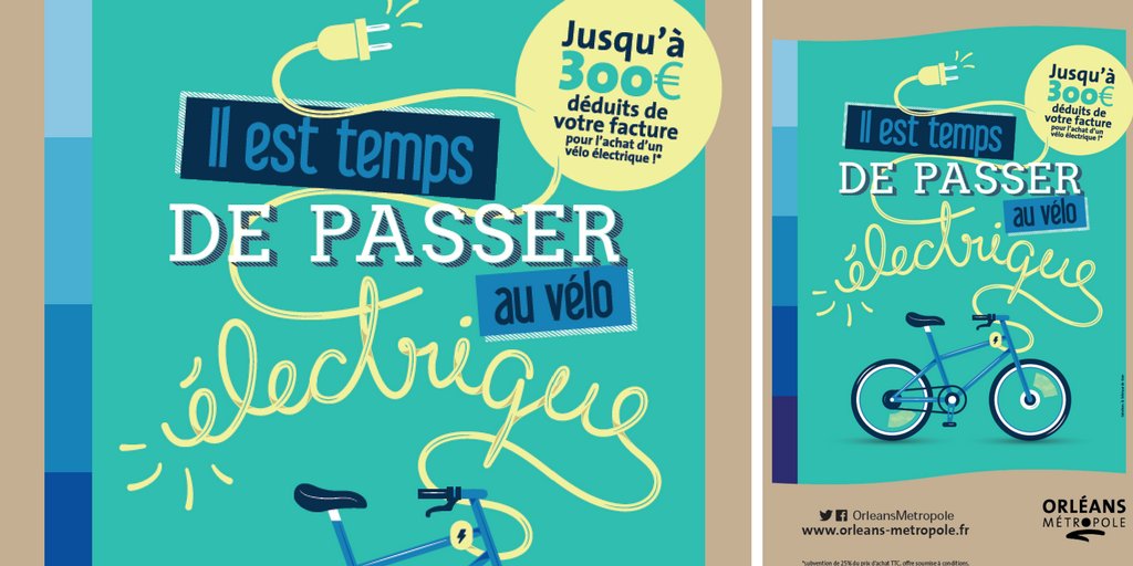 VilledOrleans's tweet photo. 🚴🔌Passez au vélo électrique: aide à l'achat proposée par #OrleansMetropole jusqu'à 300€ selon conditions à lire ici https://t.co/yE8FlvvKat https://t.co/omx39yha6J