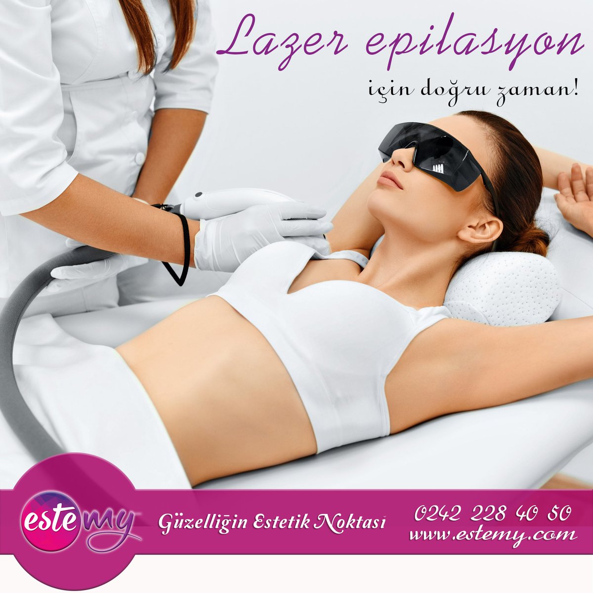 Lazer epilasyon için doğru zaman! Kampanyamızı kaçırmayın!
estemy.com - Güzelliğin Estetik Noktası
#estemy #güzellik #dermaroller #epilasyon