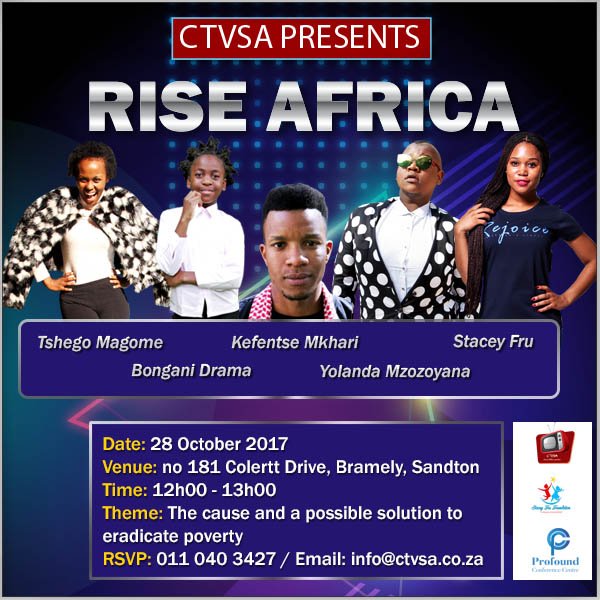 ctvsouthafrica's tweet photo. RSVP info@ctvsa.co.za or call 011 040 3427, free entrance. Address: No 181 Colertt Drive, Bramely, Sandton. #ctvsa #FreshBreakfast https://t.co/chVi8rZOvF