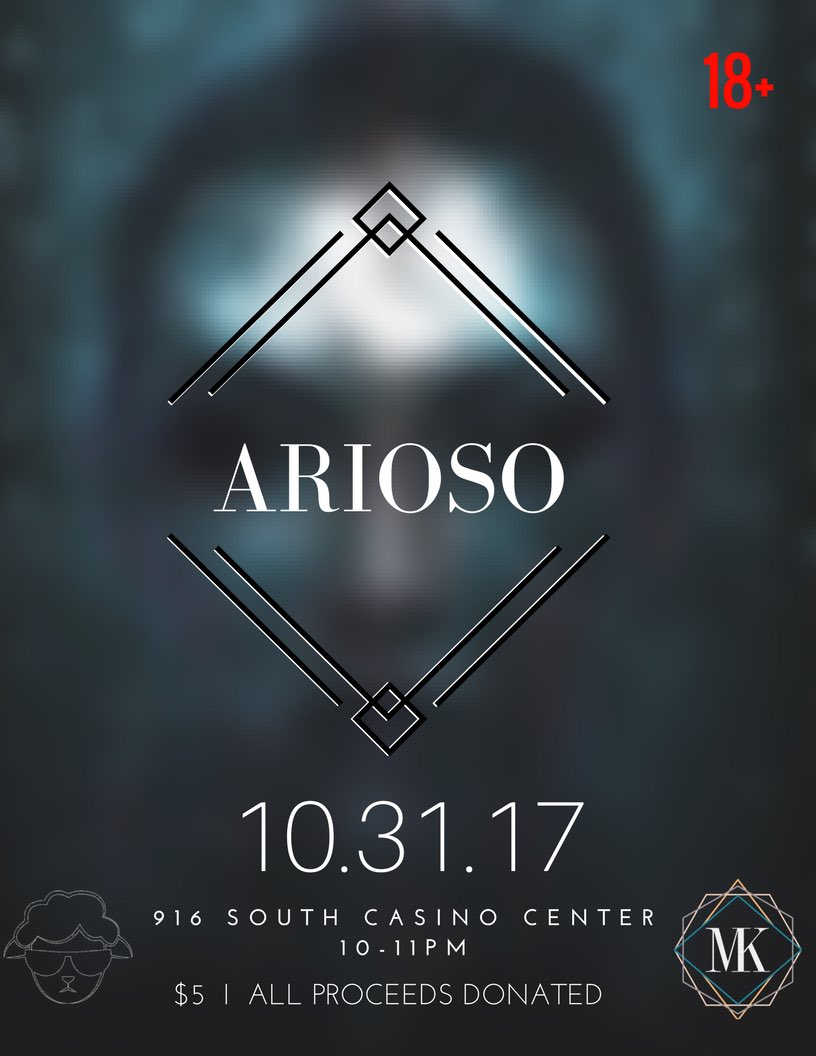 AriosoMusic_'s tweet photo. Performing this Halloween w/ @BlackSheepRave https://t.co/SqtEC18GlT