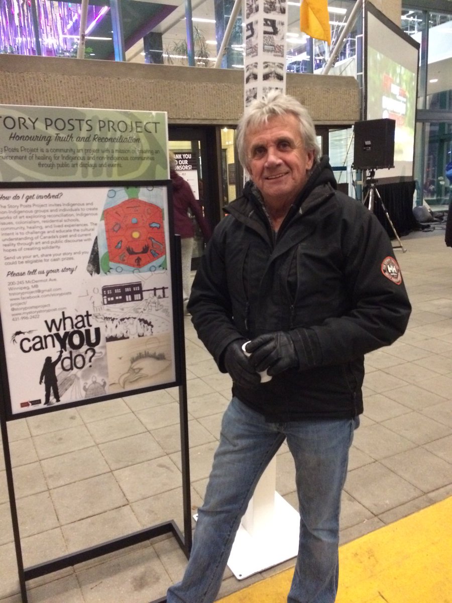 Our ED, Rick Lees, Board Member <a href="/jordanfarber/">Jordan Farber</a> and Peer Advocate, Phil Goss are at the CEO Sleepout! 
#winnipeg #caeh17 #ceosleepout