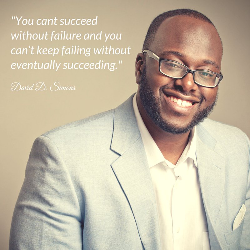 DavidDSimons's tweet image. You can't keep succeed without failure and you can't keep failing without eventually succeeding.