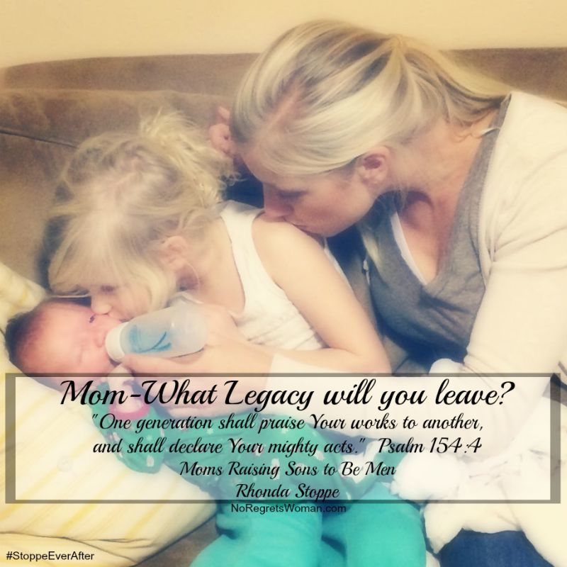 RhondaStoppe's tweet photo. #Moms What legacy will you leave? #MomsRaisingSonstoBeMen #ArchitectsoftheNextGeneration @Harvest_House https://t.co/qo0oIOZ2db