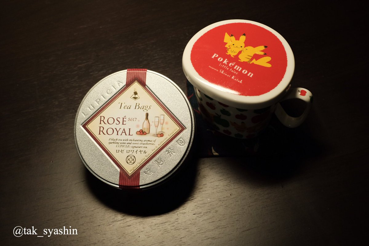tak_syashin's tweet photo. “Tea Time”
#photograph #XT2 #tea #teatime #lupicia #roseroyal #pokemon #紅茶 #ルピシア #ロゼロワイヤル https://t.co/GmA6Msgc5O