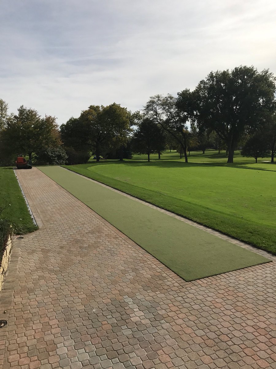 SynTurfIL's tweet photo. Save your real grass tee this fall and put in our Ultimate Tee Turf....takes a wooden tee and feels phenomenal! https://t.co/bZSMDUV2bE