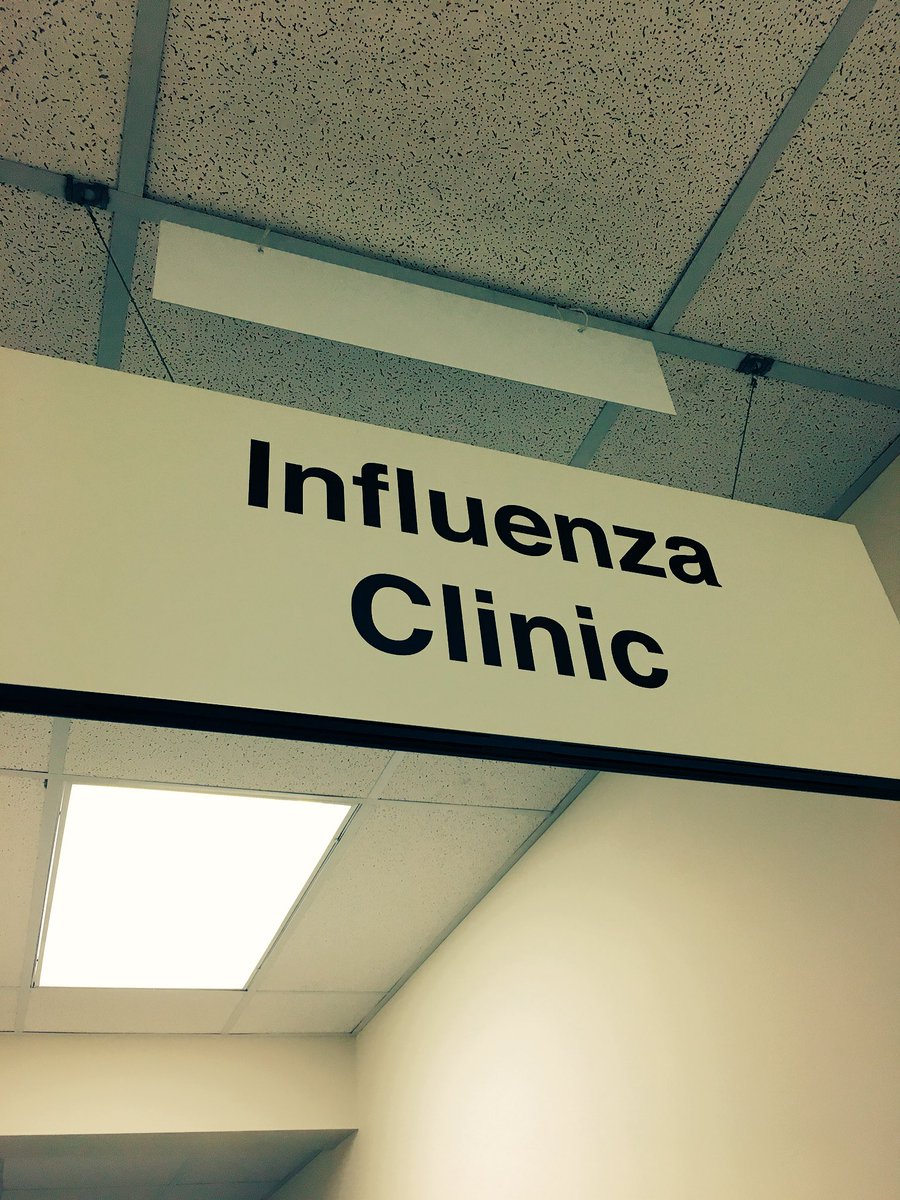 J_Crowd's tweet photo. Long line at the flu clinic tonight, but we got our shots! #influenzaclinic #flushot #flushots #albertahealthservices #computercrashed https://t.co/af94hRCXVj