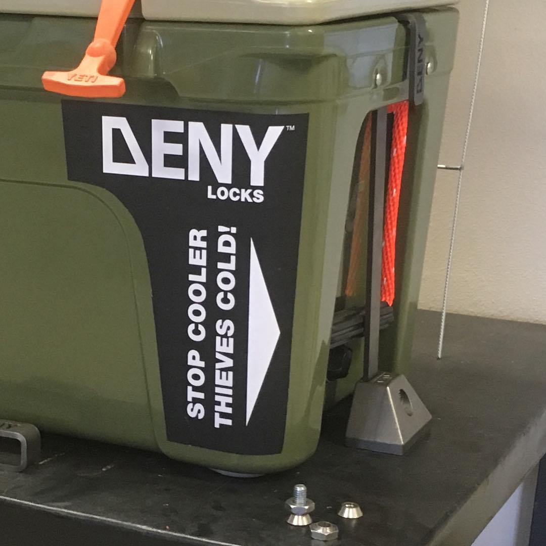 DenyLocks's tweet photo. This cooler isn't going anywhere!  #denylocks #hunting #fishing https://t.co/B8GRVkwkwZ