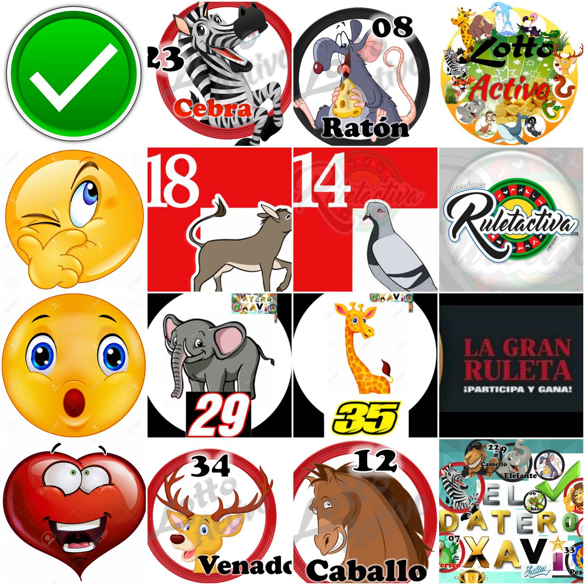 Eldateroxavi's tweet photo. #SuPErRULETAZo
#VIERNES 27/10/17:
Fijos:23-08
Posibles:18-14
Sorpresas:29-35
me gusta:34-12
#EXITOS GANADORES
Y SIGUEME EN:
@eldateroxavi1 https://t.co/kUbNHcNAyC