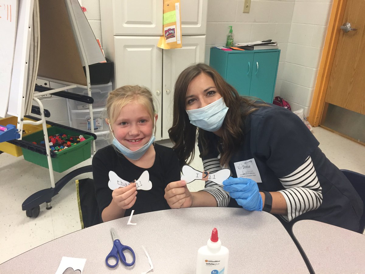 lannonjodie's tweet image. I had the cutest med student today! I think tomorrow she&apos;ll be graduating with a degree in contraction surgery. @GWCarverES @shulermelisa3