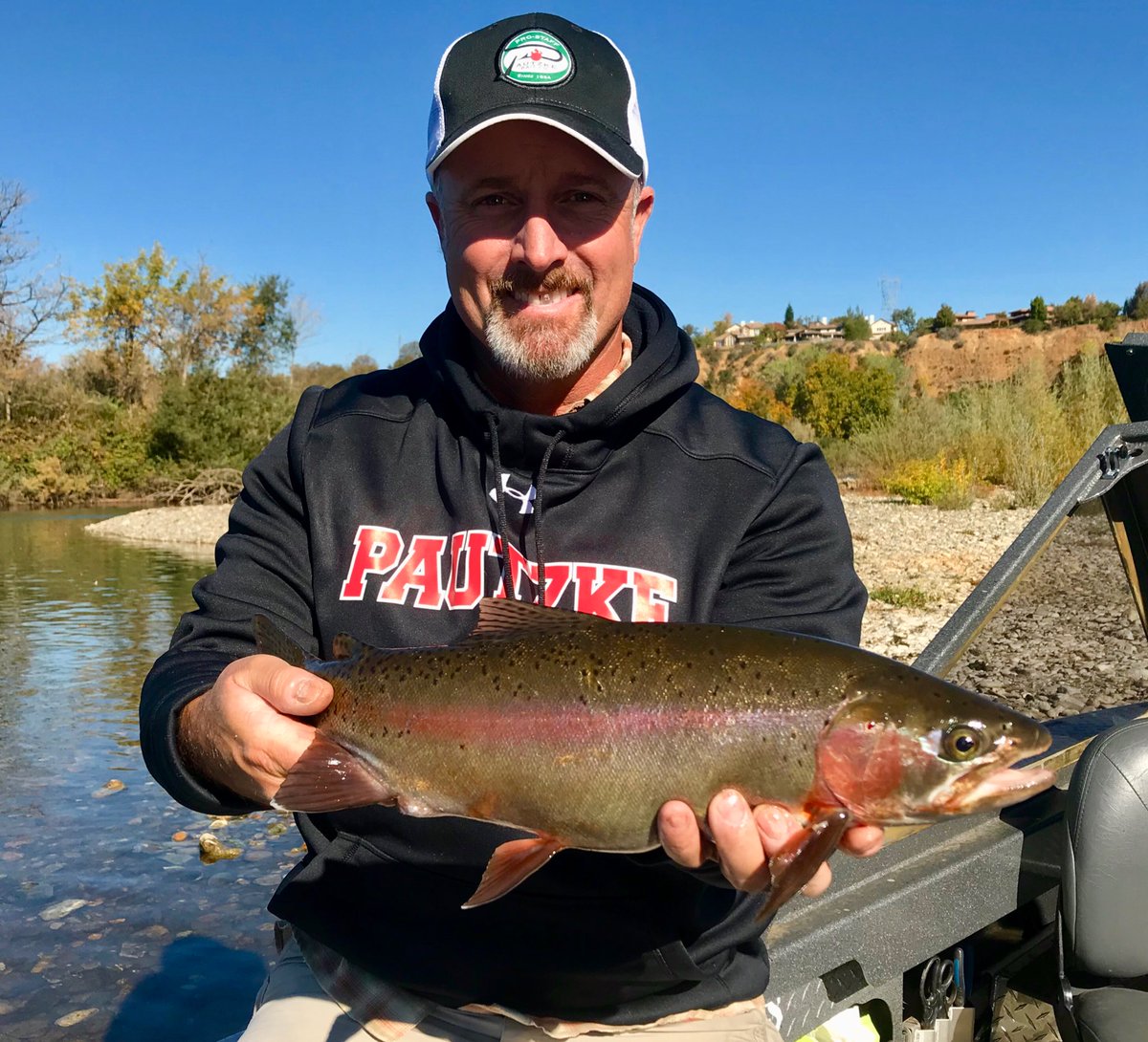 JGoodwinFishing's tweet photo. Sacramento River steelhead and wild trout trips are happening now!  @FishGLoomis @fishshimano @YakimaBaitCo https://t.co/KOPvPNyJod
