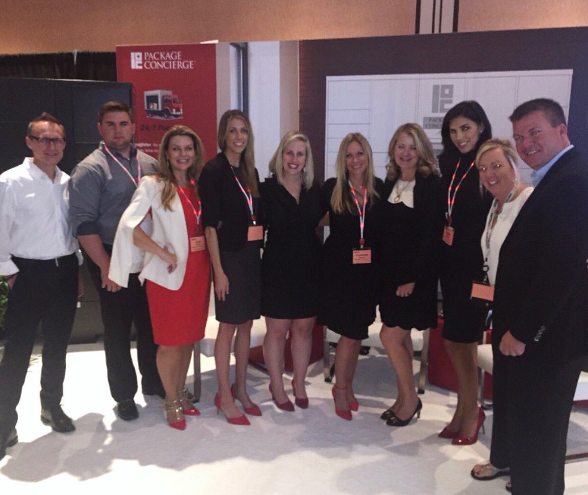 DenverJR1's tweet photo. Thanks @ApartmentWire for a expo floor full of great ideas and people! #multifamily #OPTECH2017 @PkgConcierge #Best https://t.co/sJ0zGIkoQP