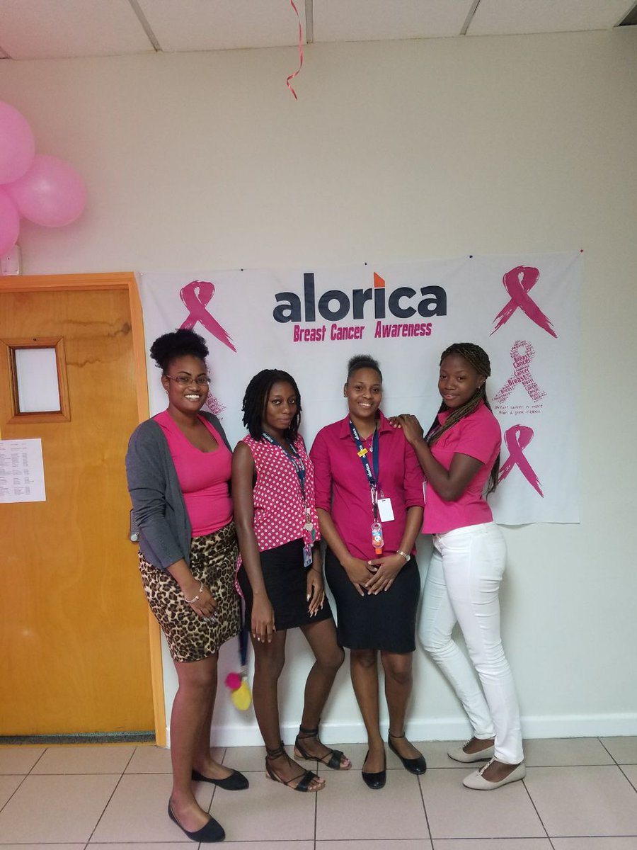 MichMorris11's tweet photo. Its all about yesterday...pink day... as we bring awareness to breast cancer. https://t.co/JuZEFKTF4U