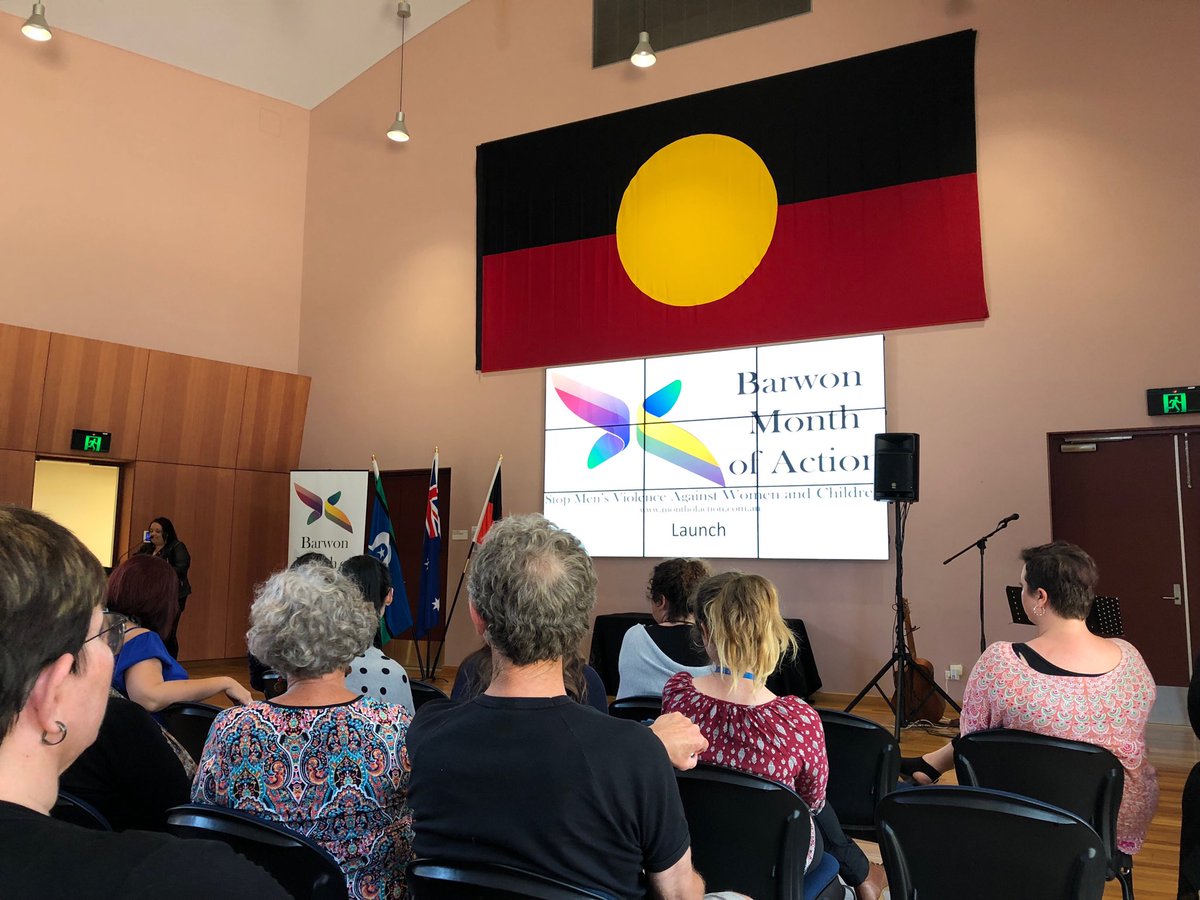 jlaneJanice's tweet photo. Barwon Month of Action has been launched, plenty of events to attend. It’s everyone’s responsibility. https://t.co/c7KuesJbsp