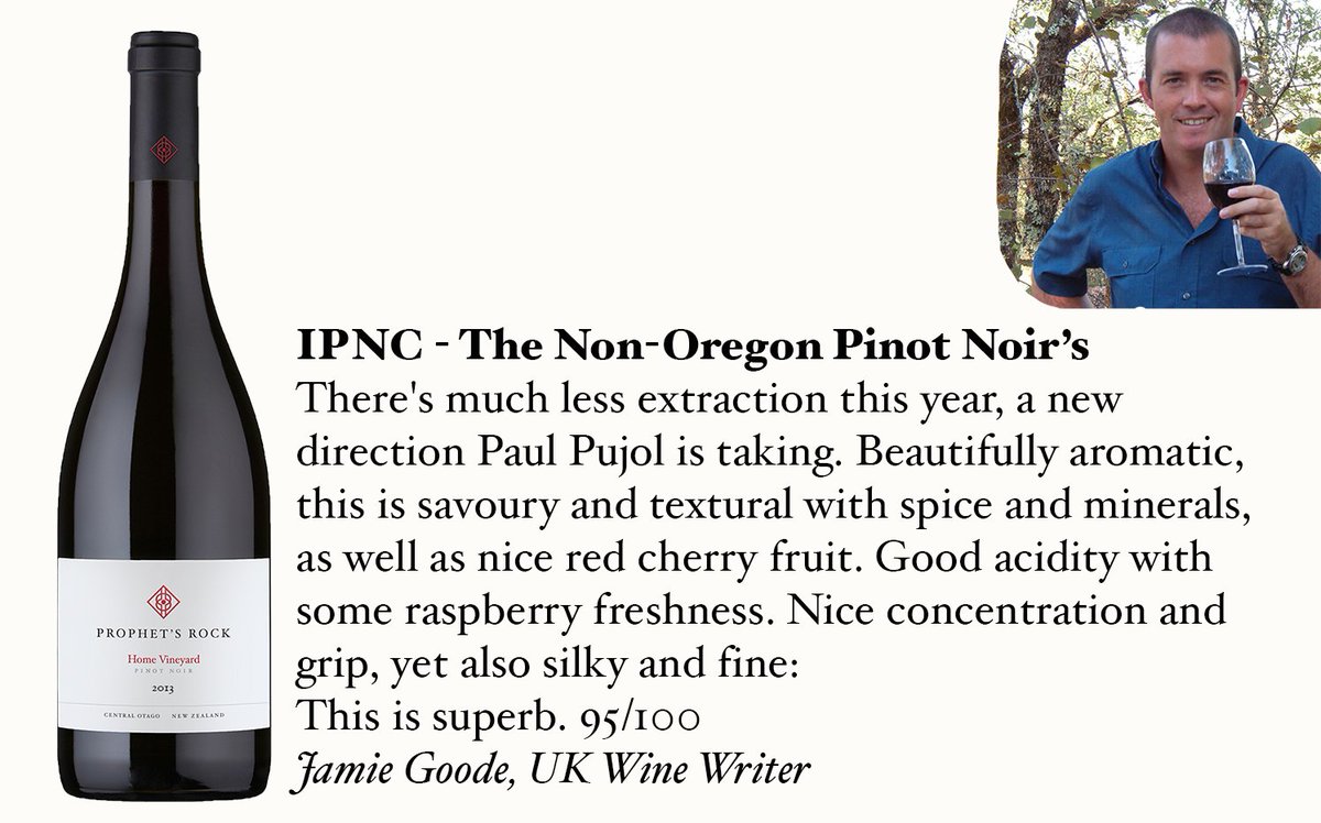 Great article on International Pinot Noir Celebration: the non-Oregon Pinot Noir's by UK wine writer Jamie Goode: ow.ly/4Js930ga5YN