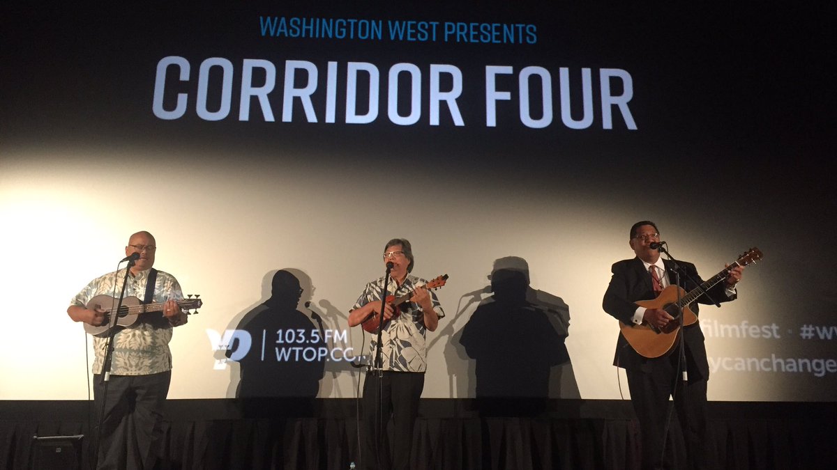 ADORED the opening night film <a href="/CorridorFour/">Corridor Four</a> at tonight's <a href="/WWFilmFest/">WWFilmFest</a>! Followed by beautiful music from Isaac Ho'opi'i &amp; his band!