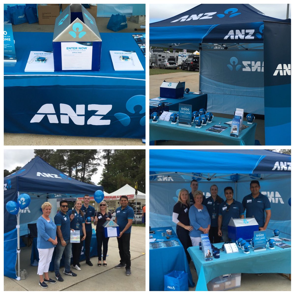 ANZ ACT Proud sponsor of the #CanberraHomeandLeisureShow    Come and talk to us if your a First Home Buyer .