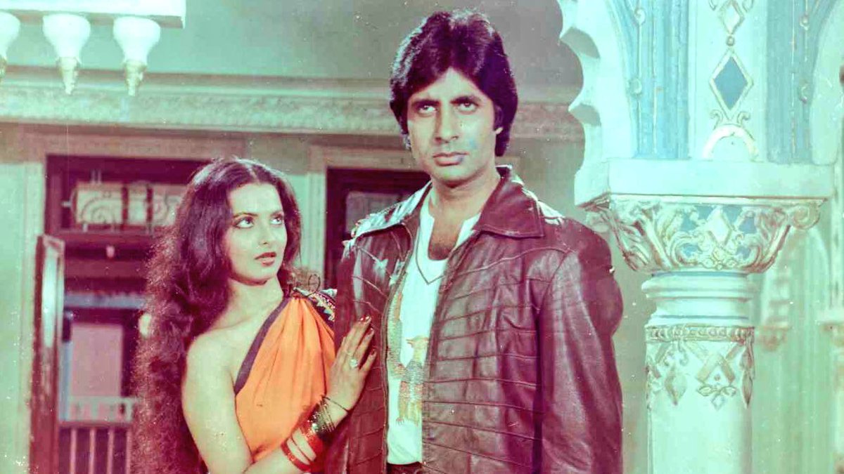 Here's a glance at iconic onscreen duo Amitabh Bachchan, Rekha's