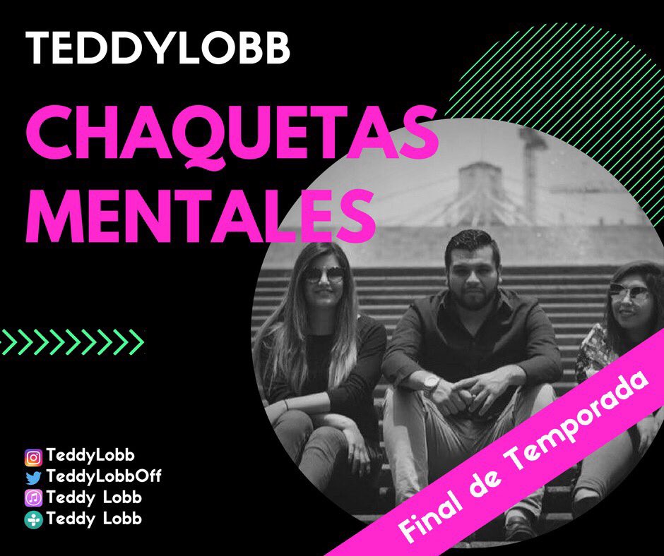 TeddyLobbOff's tweet photo. TeddyLobbers no se pierdan nuestro Final de temporada este vie 27 de Octubre, el programa estará buenazo!! #NosVolveremosAEscuchar https://t.co/aNGqIkxNbV
