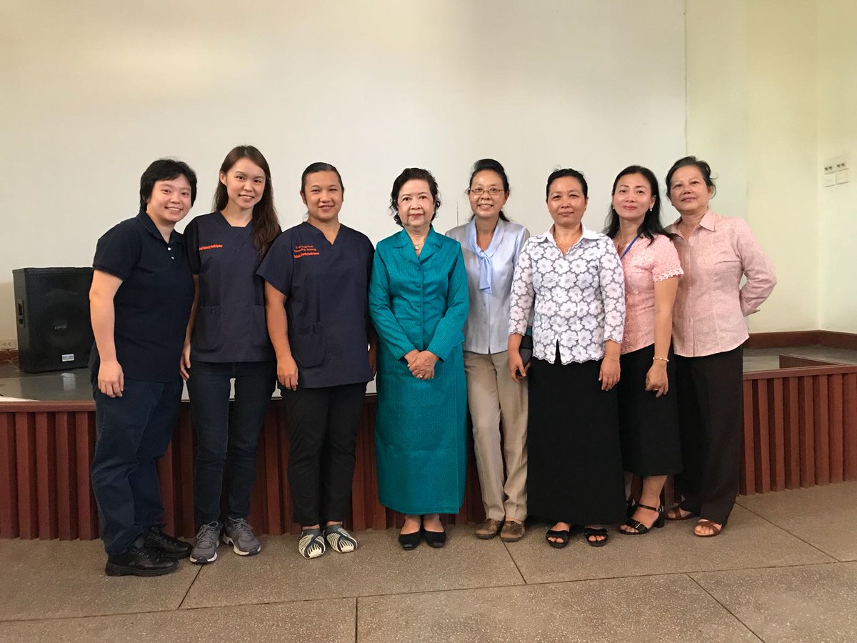 drjoeng's tweet photo. #NUHColpoTeam in #CenterforHope #PhnomPehn for another colposcopy training course in Cambodia! https://t.co/Vs3LgF143W