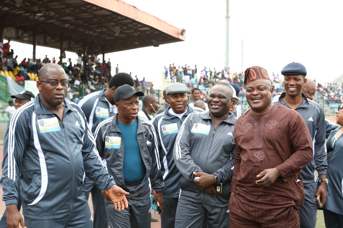 OladeleAdekanye's tweet photo. At Obasa Final Cup at Agege Stadium. @Princebisiyusuf https://t.co/nkrG2ZagbE